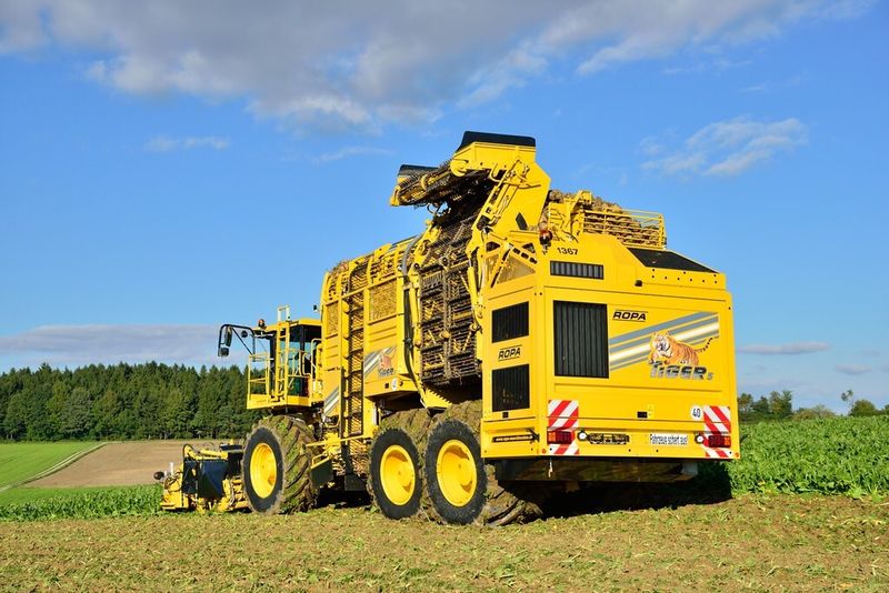 Der Tiger im Einsatz. (Bild: Ropa)