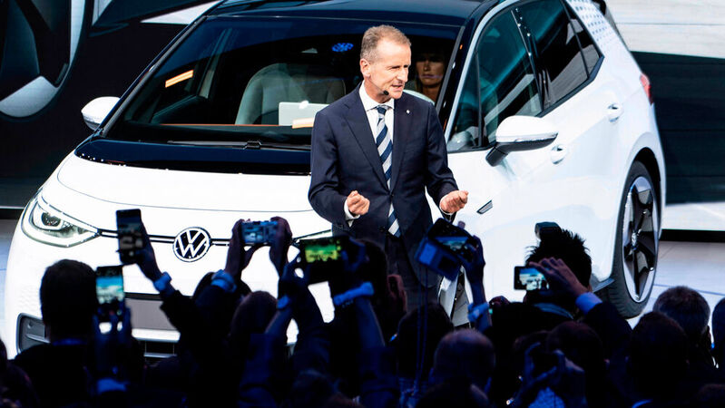 Der Wasserstoff-Technologie erteilte Volkswagen-Chef Herbert Diess erneut eine Absage.