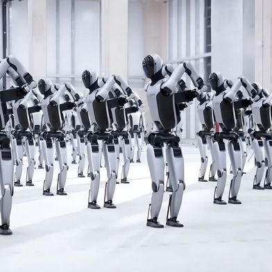 Robots Build Robots: At the new Ubtech factory, automated systems even handle parts of the material supply and logistics for the production of humanoid robots. (Image:Ubtech)