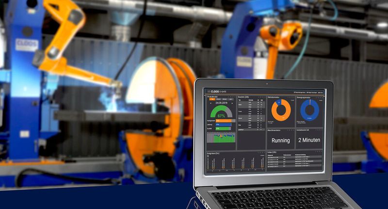Das Produktionsmodul ermöglicht ein umfassendes Online-Monitoring von Schweißgeräten und Roboteranlagen. (Carl Cloos Schweißtechnik GmbH)