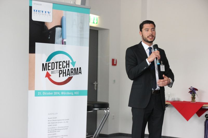 Aussteller Andreas Happold: „Als breit aufgestellter Engineering-Dienstleister unterstützt Seleon Kunden aus Medizintechnik und Pharma von der Entwicklung bis zur Produktion – inklusive Zulassung und Risikomanagement.“ (Bild: Reinhardt)