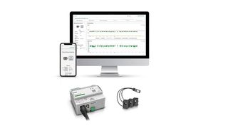Das System besteht aus einer Messeinheit und den Sensoren zur Stromerfassung. (Bild: Schaeffler)