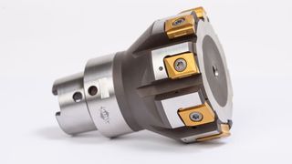 Die Mapa-Baureihe HPR400 plus wurde gezielt für die Bearbeitung von Planeinstichen weiterentwickelt. Das neue Werkzeugkonzept arbeitet mit zwei nutzbaren Schneidkanten stabil und sicher. (Bild: Mapal)