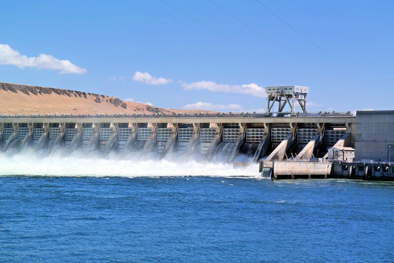 Wasserkraft: 6,8% (918,6 Mio. t Öläquivalent) Stromgewinnung mit Wasserkraft deckte fast 7% des globalen Energieverbrauchs 2017. (Bild: Pixabay/russmac)