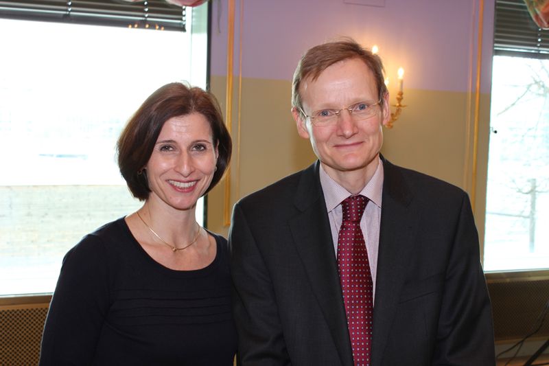 Daniela Schilling und Ludger Schuknecht, Abteilungsleiter am Bundesministerum der Finanzen (IT-BUSINESS)