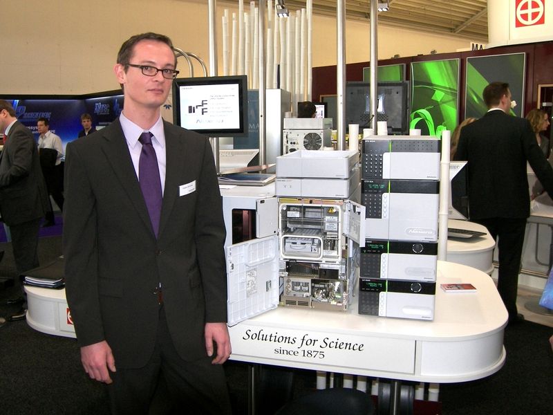 Auf der Analytica präsentiert Shimadzu ein neues, leistungsfähiges UHPLC-System: Der LC-30A Nexera bietet eine hochauflösende Analyse bei einer geringstmöglichen Verschleppung, hochempfindlichen Nachweisen, guter Linearität und Störunempfindlichkeit. (Archiv: Vogel Business Media)