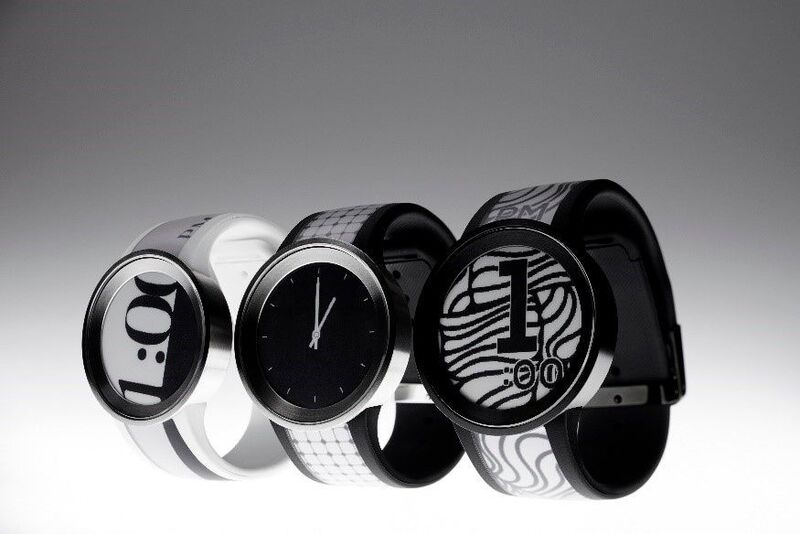 Die neue Fashion Watch mit E-Paper-Technologie (Sony)