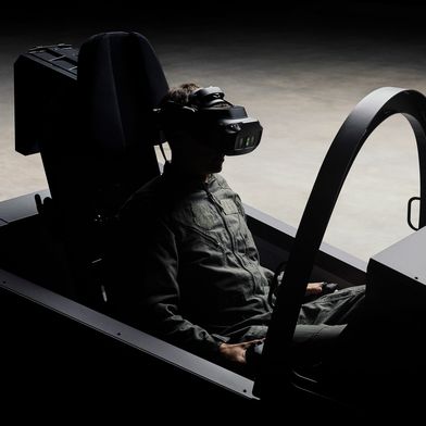 The latest generation of Varjo's mixed reality headsets combines advanced immersive technology with state of the art graphics performance to deliver realistic training and simulation experiences on land, at sea and in the air. (Source: Varjo Technologies Oy)