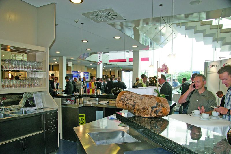 Auch beim leiblichen Wohl waren die Teilnehmer rundum versorgt im Münchneer Sheraton. (IT-BUSINESS Akademie)