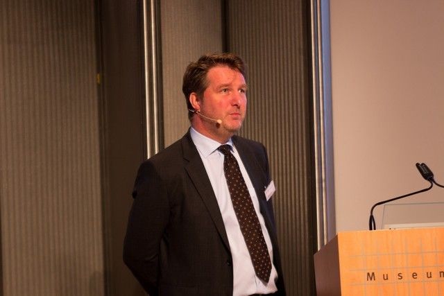 Ralf Buse (im Bild), Sanitop-Wingenroth, und Detlef Rebbert, Team, berichteten in einem gemeinsamen Praxisvortrag über die Einführung des Lagerverwaltungssystems Prostore beim Sanitärgroßhändler Sanitop-Wingenroth in Warendorf. (Bild: Team)