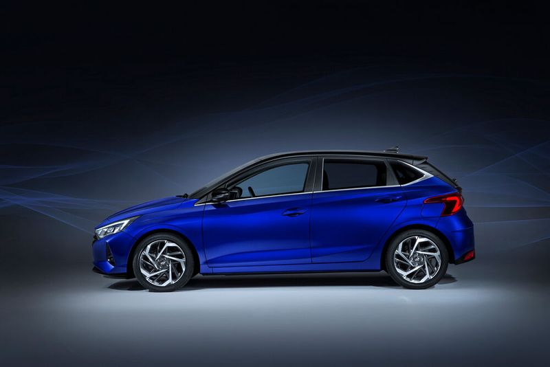 Die Kunden des neuen i20 können aus insgesamt zehn Außenfarben wählen. Darunter ist das neue „Intense Blue“. (Bild: Hyundai)