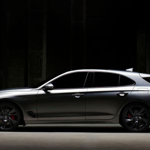 Daher bringen die Koreaner den G70 exklusiv für Europa als Shooting Brake.(Bild:  Genesis)