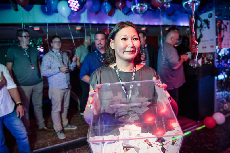 Miriam Franke, Western Digital, hat wieder eine grandiose IFA Party auf die Beine gestellt. (Bild: WD)