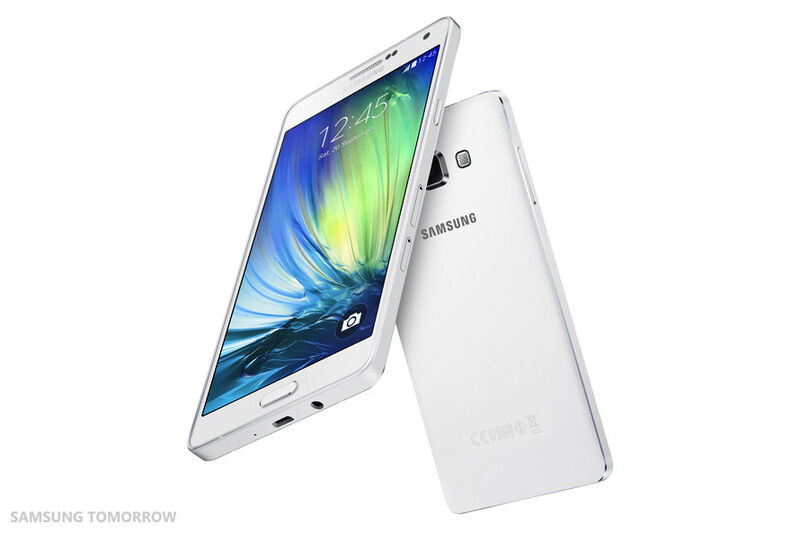 Das Galaxy A7 ist LTE-, NFC-, Bluetooth-4.0-, USB-2.0-, WLAN-802.11- und GPS-fähig. (Bild: Samsung)