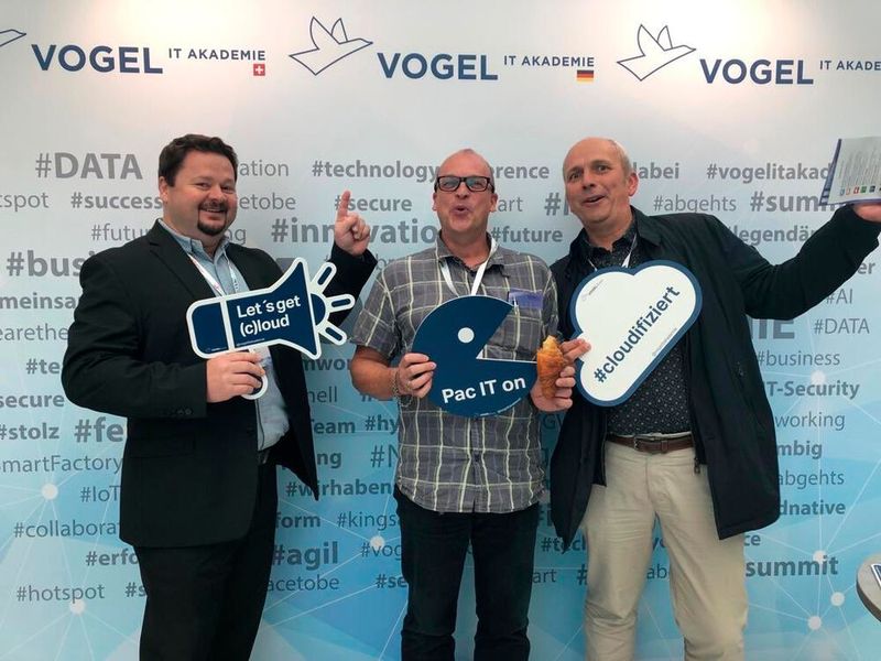 Die „Cloudifizierung“ ist nicht mehr aufzuhalten, auf der CLOUD 2019. (Bild: Vogel IT-Medien)