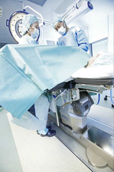 Als anschlussfertiges Assembly für Operationstische hat TKD eine komplexe Doppelspirale entwickelt.  (Bild: TKD)