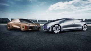 Die moderne Technik stellt Automobilhersteller vor neue Herausforderungen. Um sich diesen zu stellen, gründen einige Unternehmen Kooperationen – wie BMW und Daimler mit ihrer Entwicklungsallianz zum automatisierten Fahren.  (Daimler)