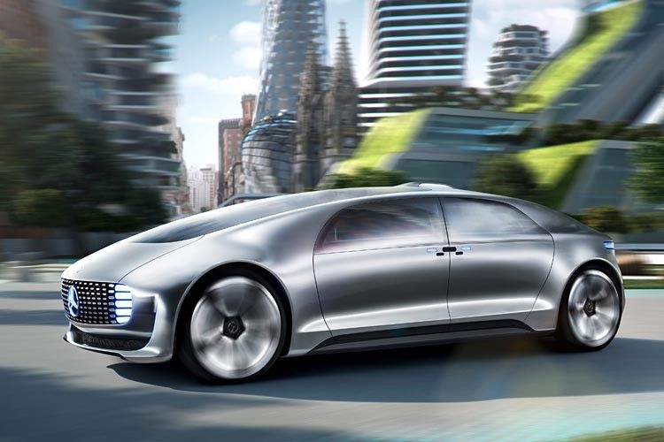 Der F 015 ist die Mercedes-Vision eines neuartigen Fahrzeugkonzepts. (Foto: Daimler)