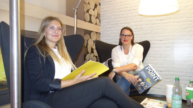Sympathisch auf den Punkt gebracht, Pia Kemper und Sabrina Hoefs, ALSO. (Bild: IT-BUSINESS)