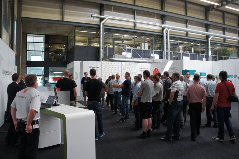 Impressionen von der Hausmesse bei Bystronic. (Bild: Meister)