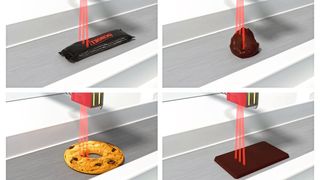 Drei Lichtstrahlen sorgen für Zuverlässigkeit. Der DRT 25C erkennt die Vorderkanten der Objekte und sorgt so für reibungslose Abläufe ohne Maschinenstillstände. Durch die breite Abtastung werden Produkte aller Art erkannt, selbst solche mit schwierigen Geometrien. (Leuze)