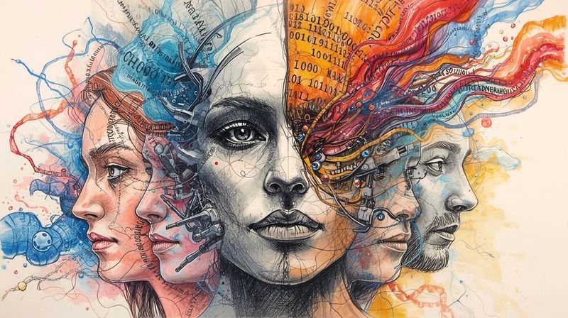 Künstliche Intelligenz ist weder Fluch noch Segen, auch wenn die mediale Berichterstattung diese Narrative oftmals begünstigt.(Bild:  Canva / KI-generiert)