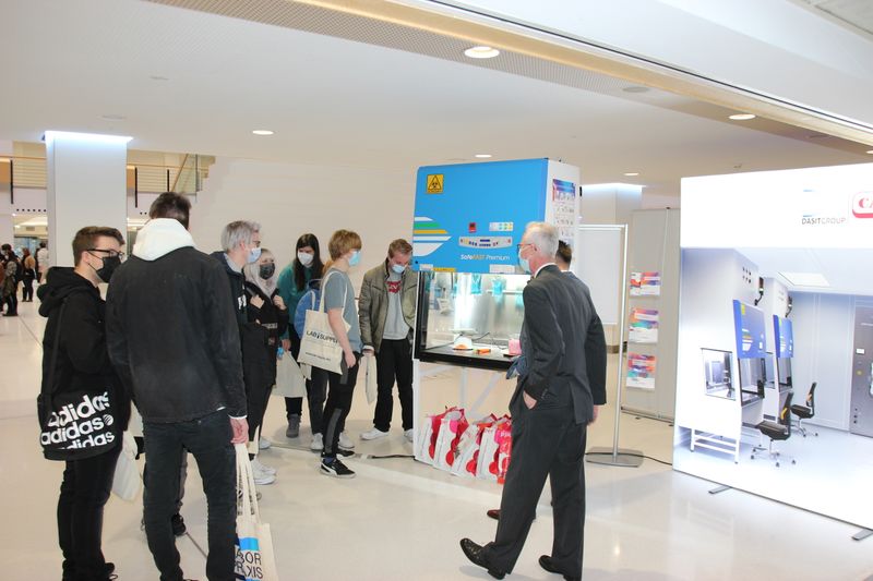 Impressionen der LAB-SUPPLY Münster 2021  Mehr Infos zu den kommenden LAB-SUPPLY-Messen finden Sie auf www.lab-supply.info.  (LABORPRAXIS, C. Lüttmann)