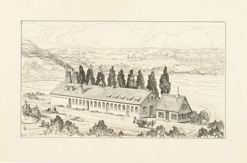 ThyssenKrupp: Stammhaus und Schmelzbau, um 1819 (Bild: ThyssenKrupp)