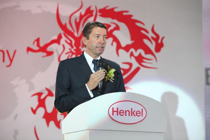 Der Henkel-Vorstandsvorsitzende Kaspar Rorsted bei der Eröffnungsfeier des neuen Werks. (Bild: Henkel)