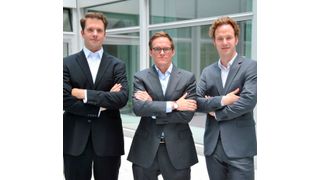 Das Labfolder Management-Team (v.l.n.r): Dr. Simon Bungers (Co-founder, CEO und Managing Director), Joris van Winsen (CFO und Managing Director), Dr. Florian Hauer (Co-founder, COO und General Director) (Labfolder)