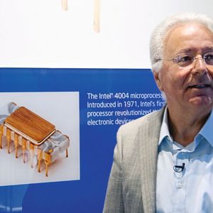 Bild 3:  Federico Faggin war einer der vier Entwickler des 4004. (Bild:  Intel)