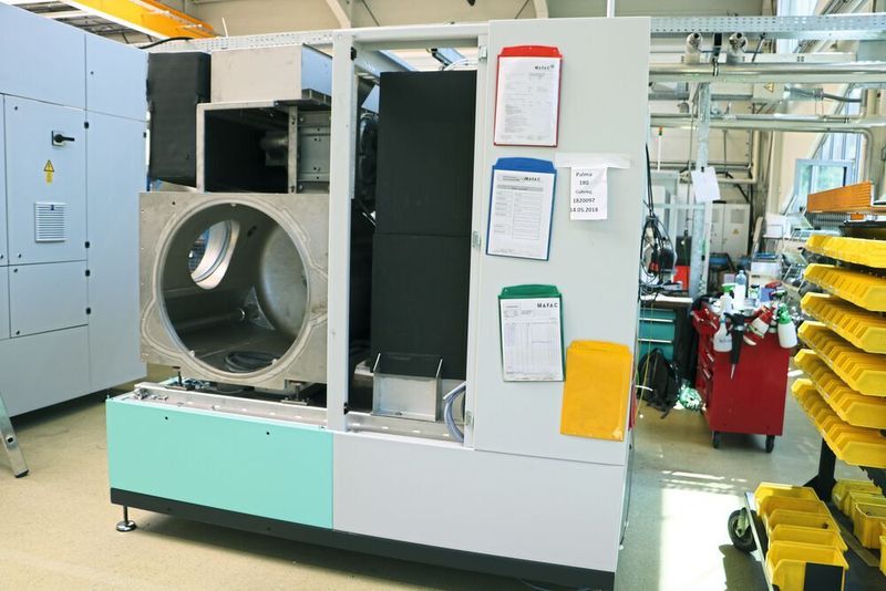 Aus der Produktion von Mafac: Der Hersteller von Teilereinigungsanlagen setzt auf eine hohe Fertigungstiefe. (Itasse)