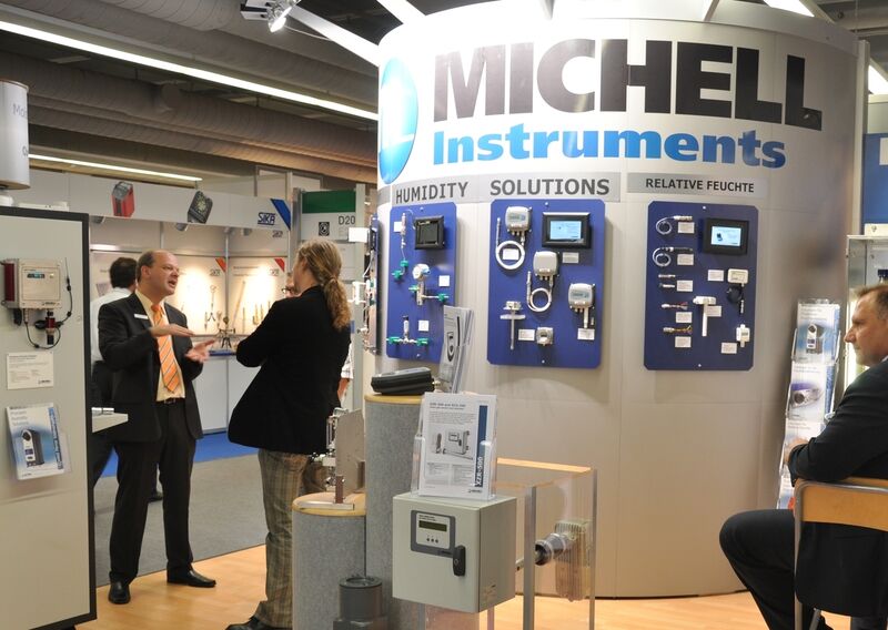 Michell Instruments stellte auf der Achema die XZR-500-Serie Sensor und Analysator für die Abgasüberwachung vor. (Archiv: Vogel Business Media)