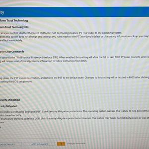 Aktivieren eines TPM-Chips im BIOS/UEFI.