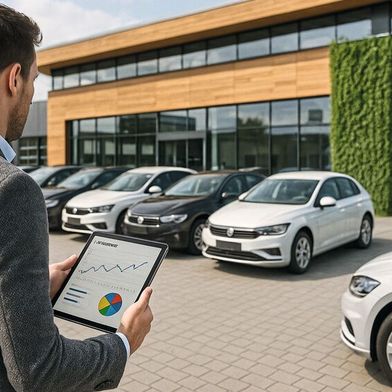 Ihr Team und Sie haben ein tolles Digitalprojekt gestemmt? Bewerben Sie sich beim Automotive Business Award 2026 und lassen Sie Ihre Leistung würdigen! (Bild: Dall-E / KI-generiert)