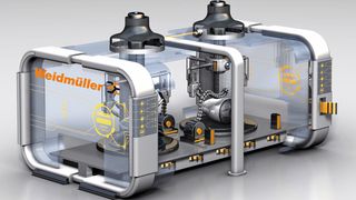 Die Produktionssysteme von morgen zeichnen sich durch eine große Flexibilität aus. Diese Maschinen und Anlagen müssen sehr wandlungsfähig ausgelegt sein. (Bild: Weidmüller)