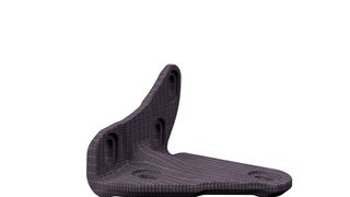 Megaleicht, megastabil: Tragarm aus Hicompelt Composite, im Einsatz im KFZ-Bereich.  (Handtmann Elteka)