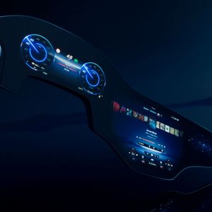 Insgesamt ist die nutzbare Fläche rund einen Viertelquadratmeter groß.(Bild:  Daimler)