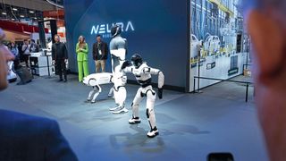 Mehr als nur Messe-Blickfang: Humanoide Roboter, wie der 4NE1 von Neura auf der CES 2026, sollen ihren praktischen Wert dieses Jahr beweisen. (Bild: Neura Robotics)