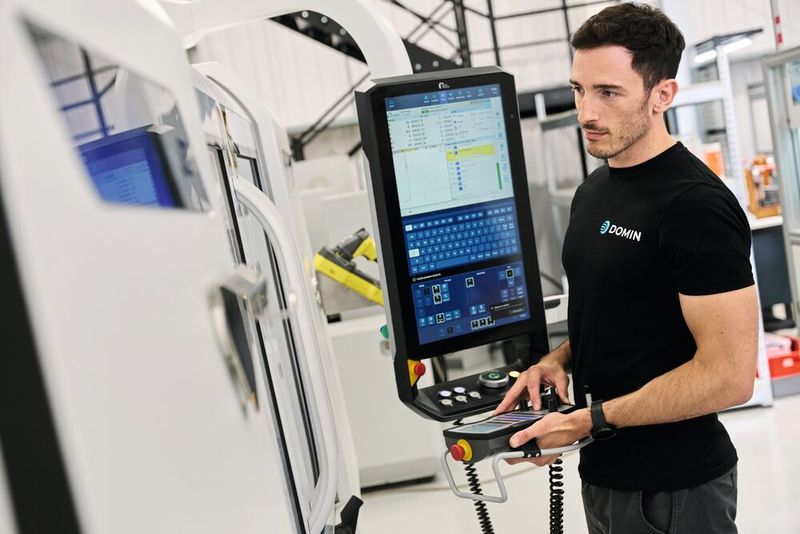 Cameron Adams, directeur de l'ingénierie de fabrication chez Domin.  (Source : Fritz Studer AG)
