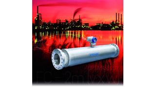Die Coriolis-Massedurchfluss-Messgeräte Optimass 2000 mit großen Nennweiten eröffnen vor allem in der Öl- und Gasindustrie neue Anwendungen.  (Bild: Krohne)
