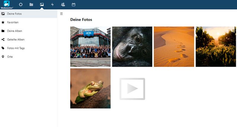 Fotos in Nextcloud bei Wolkesicher verwalten. (Joos)
