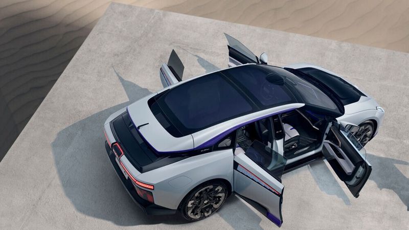 Seit Jahren wächst in Deutschland die Zahl neuer Automarken aus China. Mit dem Z bietet beispielsweise das angeschlagene Unternehmen HiPhi ein in mehrfacher Hinsicht auffälliges und eindrucksvolles E-Auto an. Ob die Marke allerdings eine Zukunft hat, bleibt abzuwarten (Bild: HiPhi)