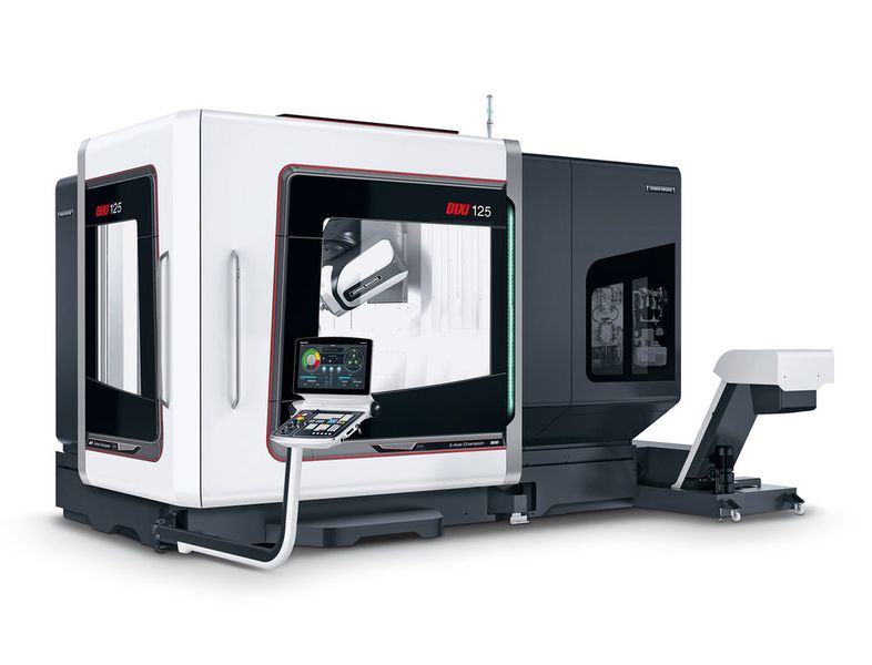 Weltpremiere: Dixi 125. (Bild: DMG Mori)