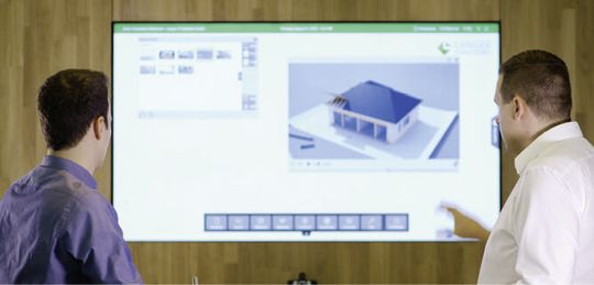 (Meeting-Teilnehmer direkt auf dem Bildschirm Skizzen erstellen und Entwürfe bearbeiten. Bild: SmartPerform)