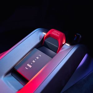 For example, on the gear selector, paddle shifters, and digital displays.(Image: BMW)