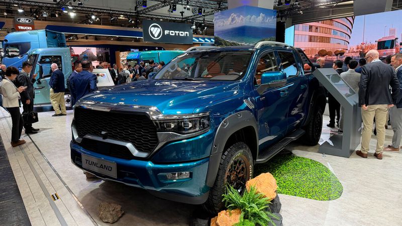 Foton sells its pickup trucks in Germany through the private importer Indimo. (Image:Wehner - VCG)