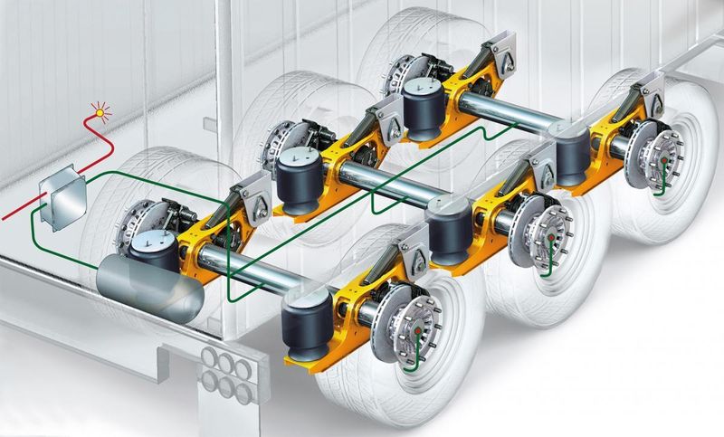 Das System überwacht alle Räder eines Trailers. (Archiv: Vogel Business Media)