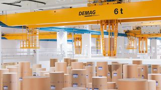 Fünf vollautomatische Prozesskrane von Demag kommen in der thailändischen Provinz Ratchaburi zum Einsatz. (Bild: Demag)