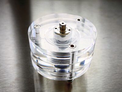 Titan-Luft-Batterie(Bild:  Forschungszentrum Jülich / Ralf-Uwe Limbach)